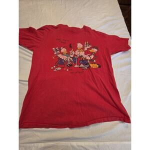Palm Beach Florida Golf 1987 Single Stitch Men's Red Short Sleeve T-Shirt